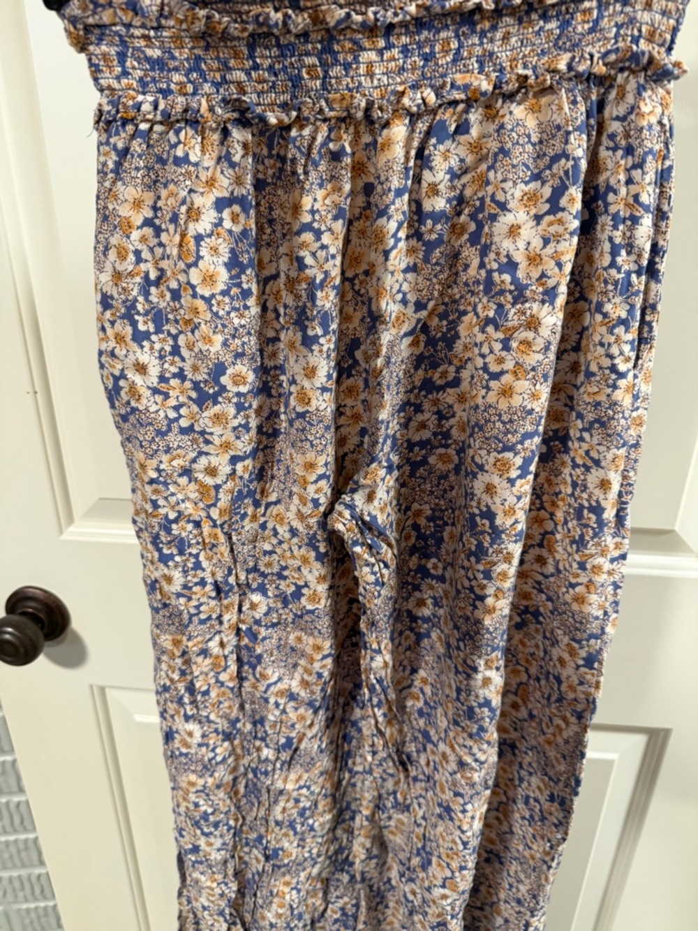 Patrons of Peace Floral Wide Leg Pants Small Boho Flowy XS/S - Picture 4 of 5